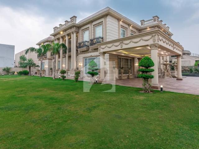 1 Kanal House 1 Kanal Lawn Brand New Luxury Spanish Design Most Beautiful Semi Furnished Bungalow For Sale At Prime Location Of DHA Lahore