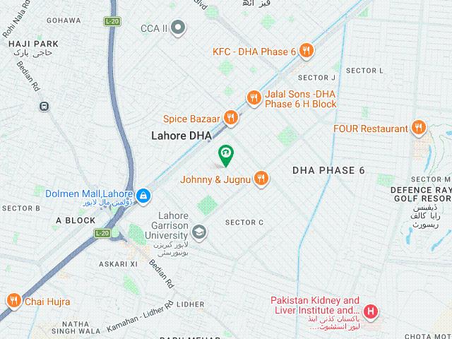 1 Kanal Luxury House for Rent in DHA Phase 6 L Block Near Defence Raya Ideal for Families