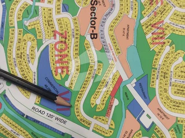 1 Kanal Park Facing &Amp  Back Open Plot For Sale DHA Phase 3, Islamabad