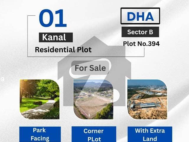 1 Kanal Park Facing Corner Plot With Extra Land For Sale In DHA Bahawalpur Sector B
