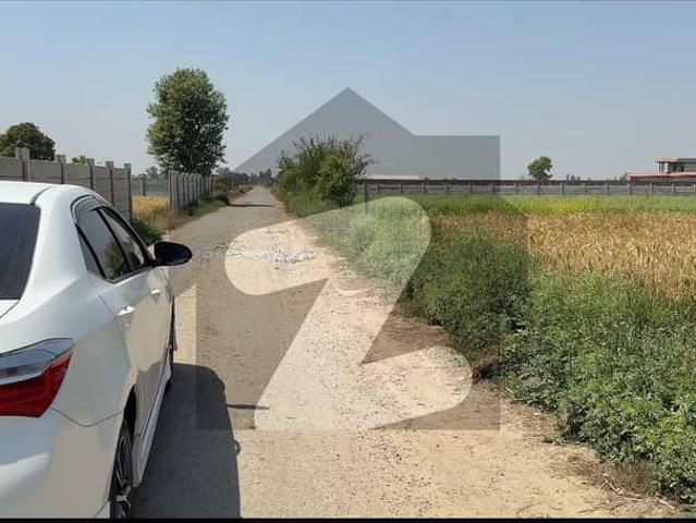 1 Kanal Plot For Sale 100 Meter Distance To Main Bedian Road And Adjacent To Alcazar Society