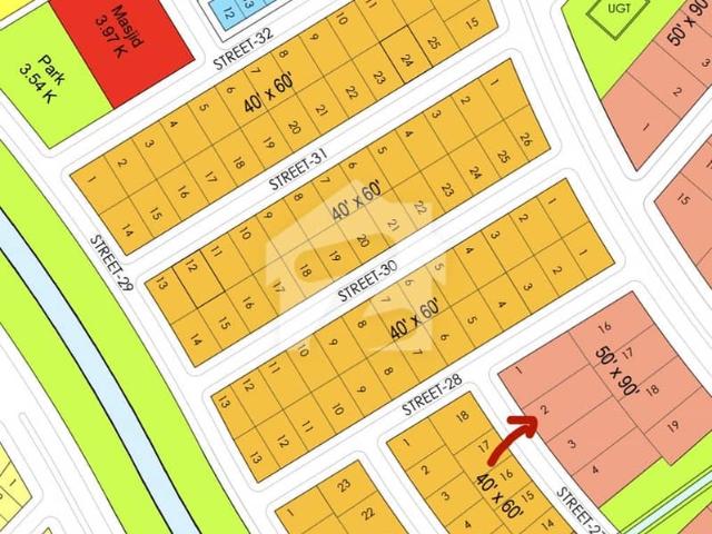 1 Kanal Plot For Sale In DHA Phase 5, Sector F Direct Deal