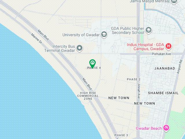 1 Kanal Plot For Sale In New Town, Gwadar