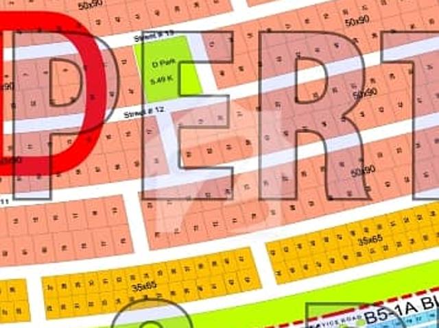1 Kanal Plot For Sale Street 11 South Face