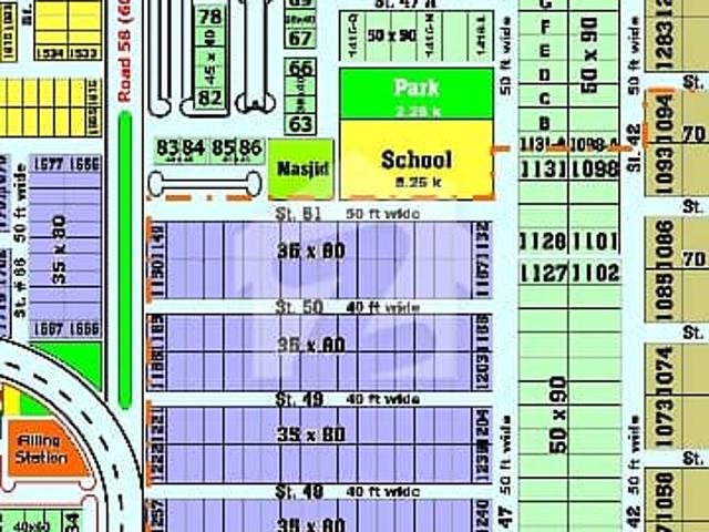 1 kanal plot in G 16/3 sector Islamabad
