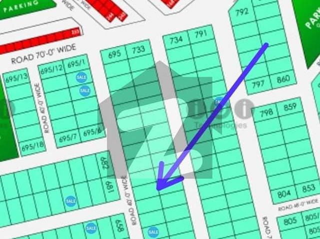 1 Kanal Plot Is For Sale In S Block Phase 8 DHA Lahore