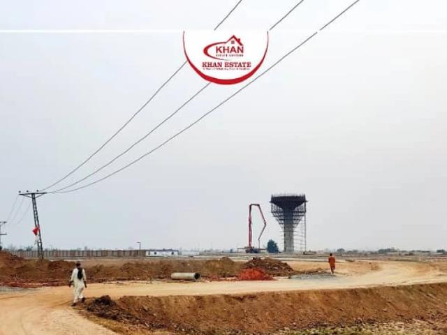 1 Kanal Plot on Jhelum Road 300 Ft Wide in LDA City Jinnah sector Lahore LDA Road ID 88889
