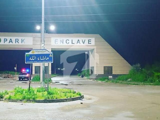 1 Kanal Plot Park Faceing For Sale Demand 5.50 Cr In Park Enclave, Chak Shahzad, Islamabad