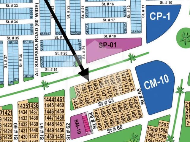 1 Kanal Possession Plot At Ring Road 150 Feet Facing For Sale In Sector M DHA Multan