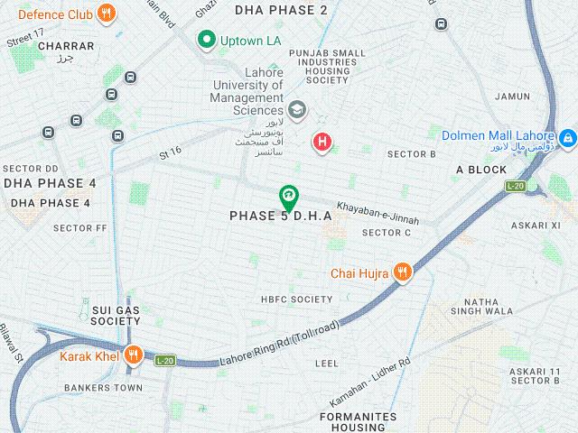 1 Kanal Portion Available For Rent In DHA Phase 5 Lahore