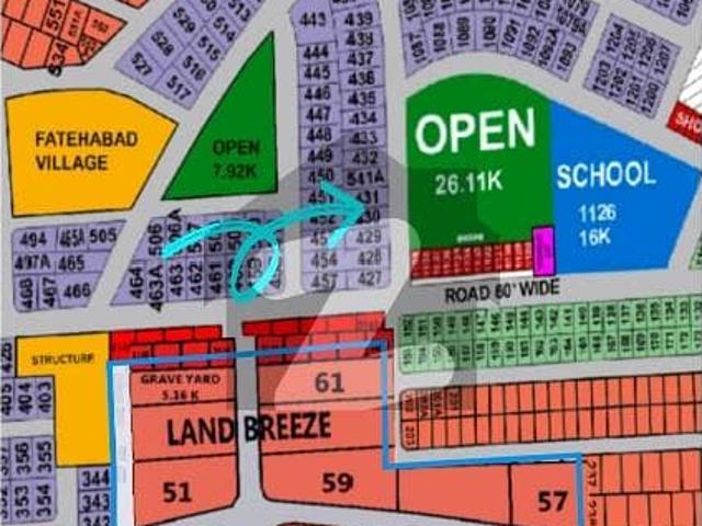 1 Kanal Prime Plot Facing Park in LDA Avenue Lahore