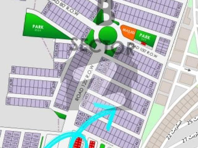 1 Kanal Prime plot Sector B phase 9prism for Urgent sale