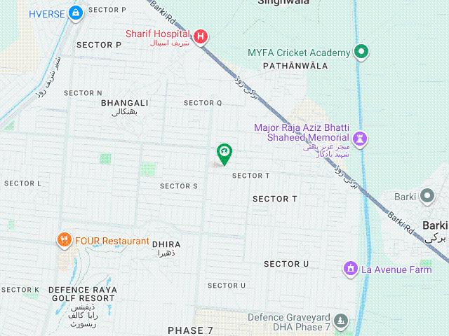 1 Kanal Residential Plot for sale DHA Phase 7