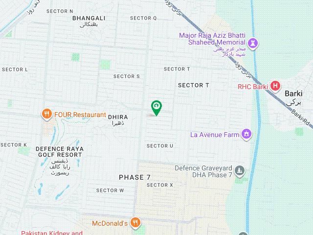 1 Kanal Residential Plot for sale DHA Phase 7
