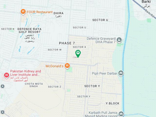 1 Kanal Residential Plot for sale DHA Phase 7