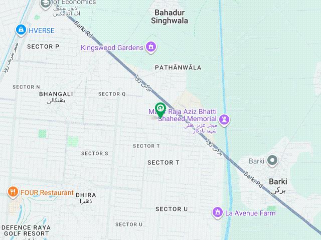 1 Kanal Residential Plot for sale DHA Phase 7 Overseas Block