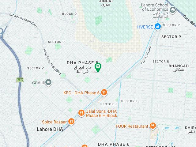 1 Kanal Residential Plot for sale DHA Phase 8