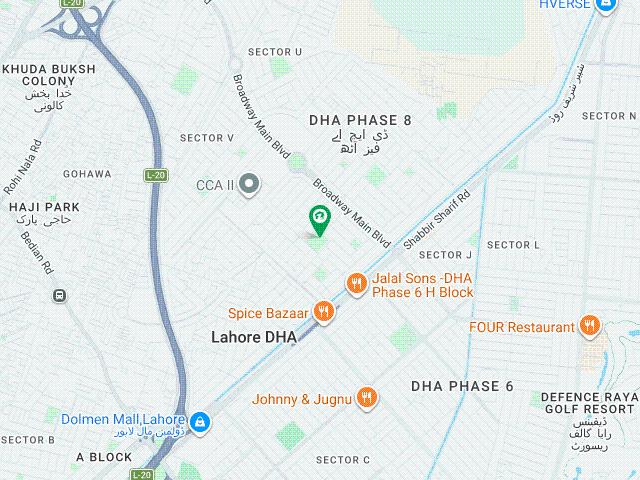 1 Kanal Residential Plot for sale DHA Phase 8