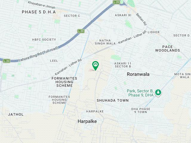 1 Kanal Residential Plot for sale DHA Phase 9