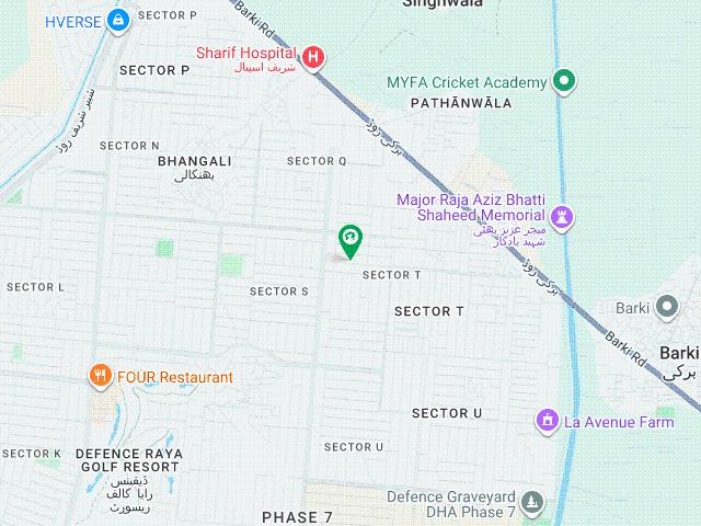 1 Kanal Residential Plot For Sale In DHA Lahore Phase7 Hot Location