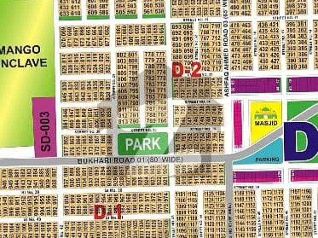 1 Kanal Residential Plot for Sale in Sector D, DHA Multan Prime Location