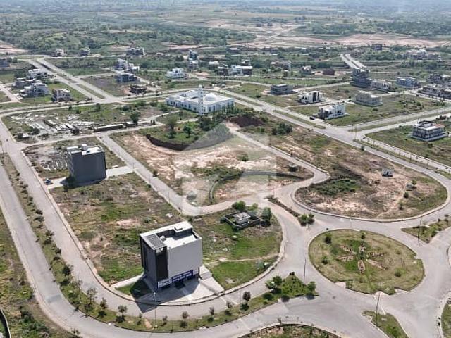 1 Kanal Residential Plot: With Back Open &Amp  Extra Land At Park Enclave 1
