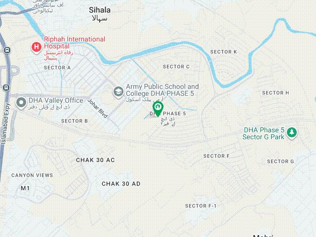 1 Kanal Residential Possession Plot Sector D DHA Phase 5 Islamabad