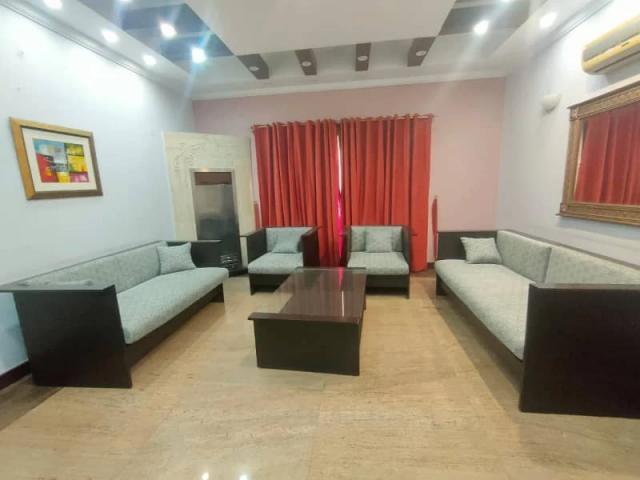 1 kanal Straight line designed full furnished lower portion For rent i Lahore DHA Defence ID 88335