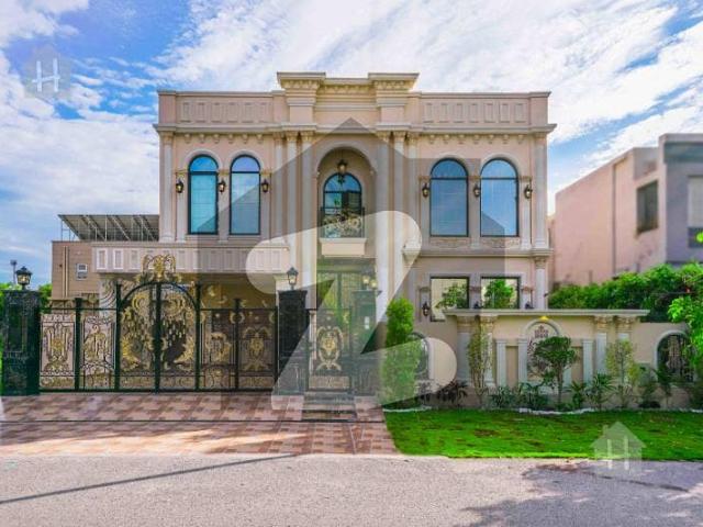 100% Original Picture 1 Kanal Top Quality Build Modern Design House For Sale In DHA Lahore Phase 6 Prime Location