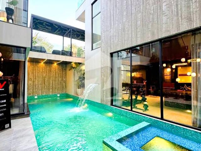 1 Kanal Top Quality Build Luxurious Beautiful Modern Design Villa With Basement For Sale In DHA Lahore Phase 7 Prime Location