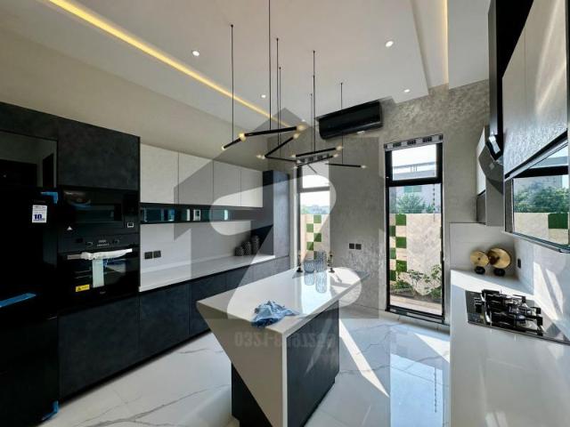 1 Kanal Top Quality Build Luxurious Beautiful Modern Design Villa With Basement For Sale In DHA Lahore Phase 6 Prime Location Near To Raya DHA Phase 6 Block K