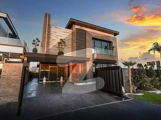 1 Kanal Top Quality Build Luxurious Beautiful Ultra Modern Design Villa With Basement For Sale In DHA Lahore Phase 7 Prime Location Very Reasonable Price