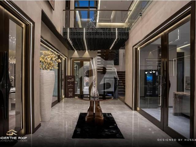 1 Kanal Top Quality Build Luxurious Beautiful Ultra Modern Design Villa Full Furnished With Basement For Sale in DHA Lahore Phase 5 Prime Location