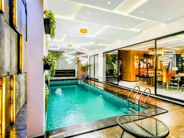 1 Kanal Top Quality Build Luxurious Beautiful Ultra Modern Design Villa Full Furnished With Basement For Sale In DHA Lahore Phase 6 Prime Location