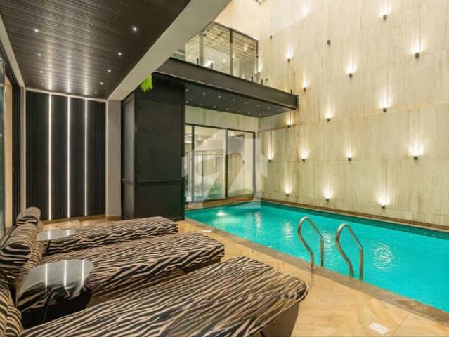 1 Kanal Top Quality Build Luxurious Beautiful Ultra Modern Design Villa Full Furnished With Basement For Sale In DHA Lahore Phase 6 Prime Location