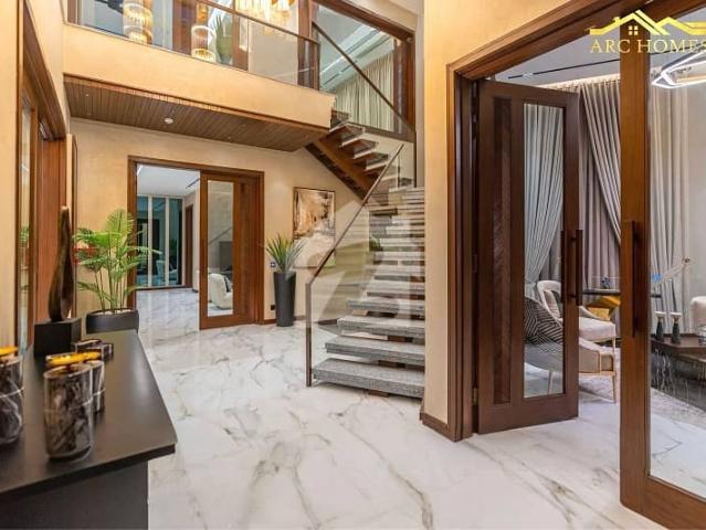 1 Kanal Top Quality Build Luxurious Beautiful Ultra Modern Design Villa Full Furnished With Basement For Sale In DHA Lahore Phase 6 Prime Location