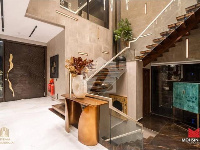 1 Kanal Top Quality Build Luxurious Beautiful Ultra Modern Design Villa Full Furnished With Basement For Sale In DHA Lahore Phase 6 Prime Location
