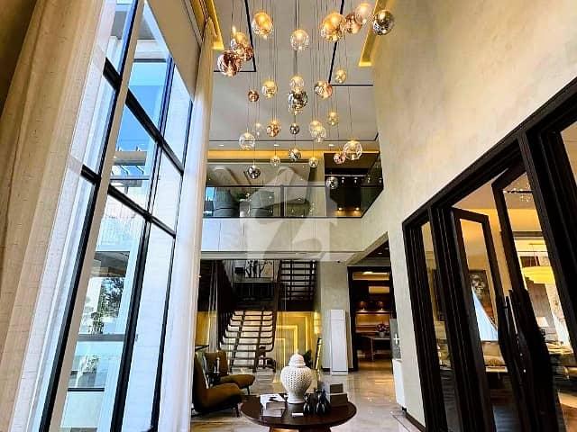 1 Kanal Top Quality Build Luxurious Beautiful Ultra Modern Design Villa Fully Furnished With Basement For Sale