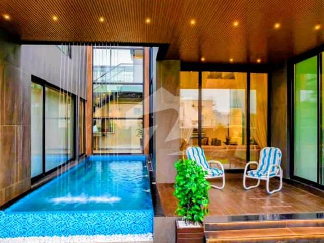 1 Kanal Top Quality Build Luxurious Beautiful Ultra Modern Design Villa Fully Furnished With Basement For Sale in DHA Lahore Phase 6 Prime Location, Near RAYA