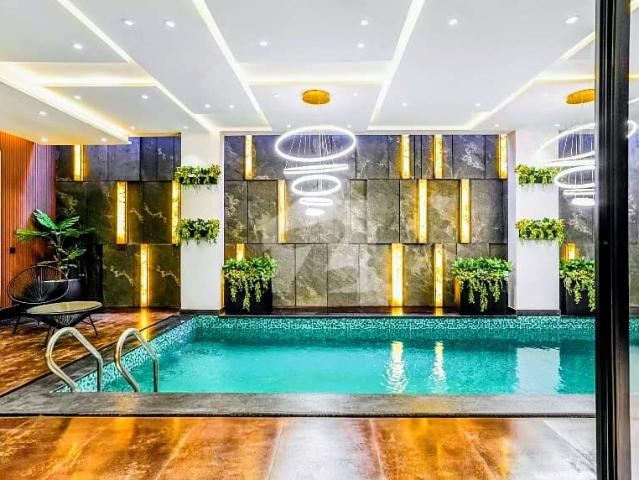 1 Kanal Top Quality Build Luxurious Beautiful Ultra Modern Design Villa Fully Furnished With Basement For Sale In DHA Lahore Phase 6 Prime Location, Near RAYA