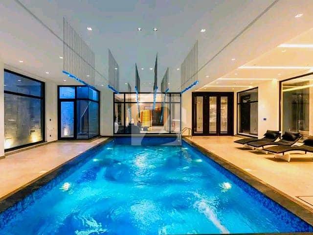 1 Kanal Top Quality Build Luxurious Beautiful Ultra Modern Design Villa Fully Furnished With Basement For Sale In DHA Lahore Phase 7 Prime Location, Near RAYA