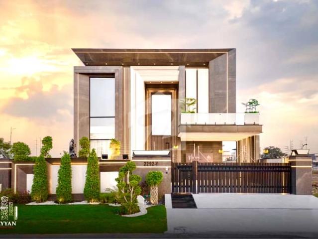 1 Kanal Top Quality Build Luxurious Beautiful Ultra Modern Design Villa Fully Furnished With Basement Pool + Cinema For Sale In DHA Lahore Phase 7 Prime Location, Near RAYA