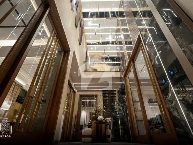 1 Kanal Top Quality Build Luxurious Beautiful Ultra Modern Design Villa Sami Furnished With Basement For Sale In DHA Lahore Phase 6 Prime Location