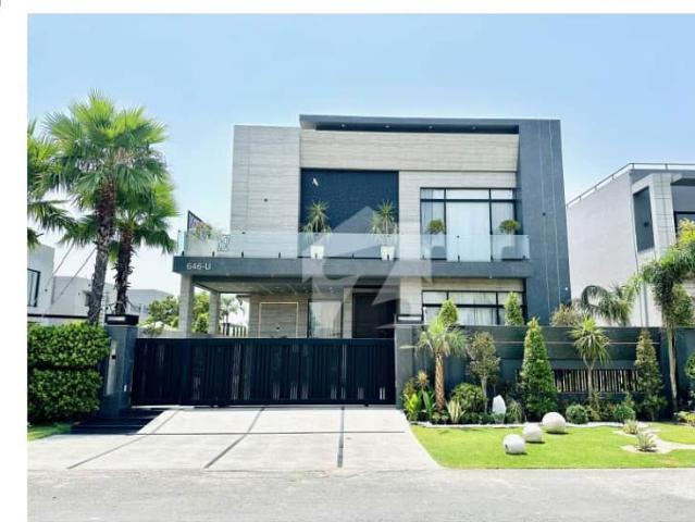 1 Kanal Ultra Luxury Fully Furnished Villa For Sale In DHA Phase 7 U Block