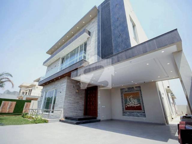 1 kanal ultra luxury semi furnished modern house is available for sale in the best block of dha lahore