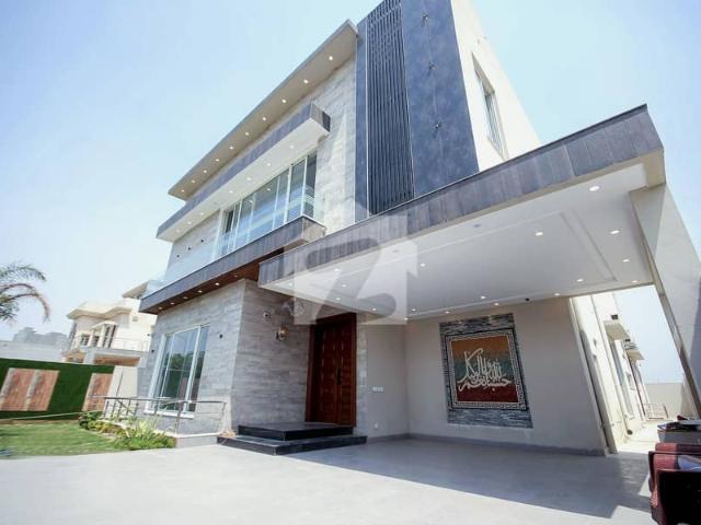 1 kanal ultra luxury semi furnished modern house is available for sale in the best block of dha lahore