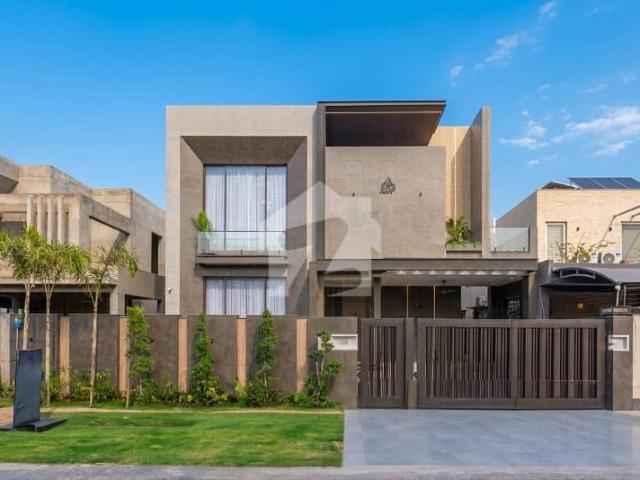 1 Kanal With Basement Most Beautiful Modern Design Bungalow For Sale At Prime Location Of DHA Phase 7 Near To Park & Raya