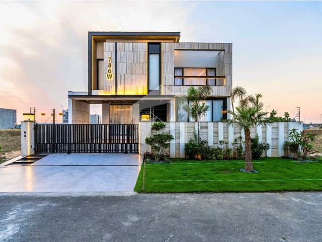 1 kanal with basement ultra modern design house for sale in dha phase 6 near raya golf club