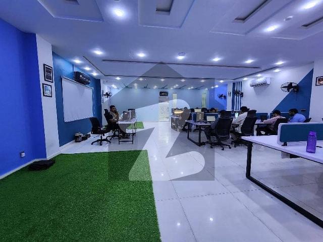 1 Kanal 1st Floor For Rent Main Location Johar Town 3000 Sqft Covered Area 2 Washrooms + 1 Kitchen Demand 4lac