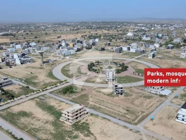1 Kanal 50*90 Residential Plot On 100 Feet Road Available For Sale In Mumtaz City Islamabad
